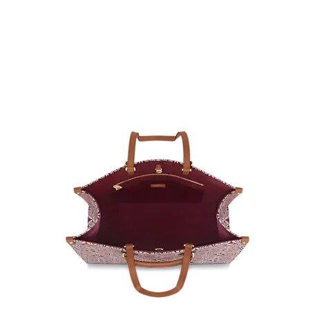 Louis Vuitton Since 1854 Onthego Gm Bag Bordeaux - Image 5