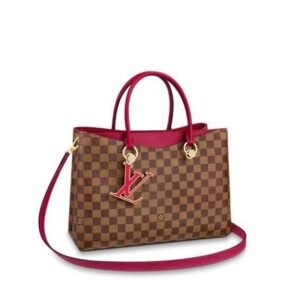 Louis Vuitton Riverside Lie De Vin Red