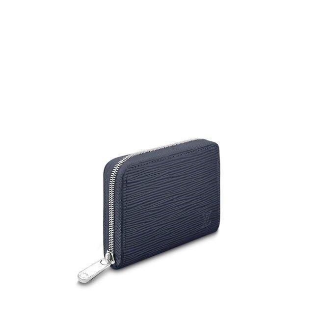 Louis Vuitton Zippy Coin Purse Navy Blue - Image 2