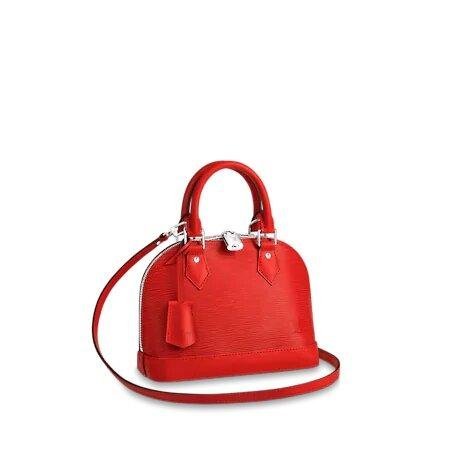 Louis Vuitton Alma Bb Coquelicot Red