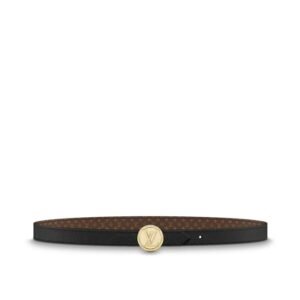 Louis Vuitton Circle 20mm Reversible Belt