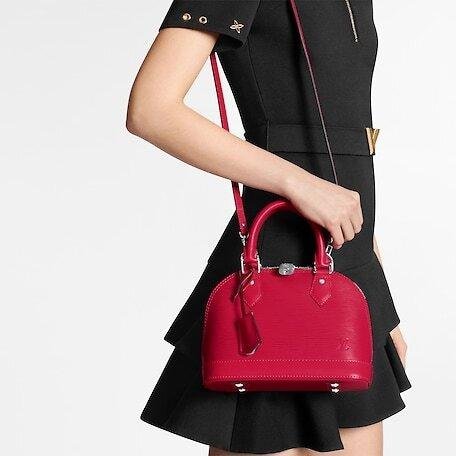 Louis Vuitton Alma Bb Grenade Pink - Image 4