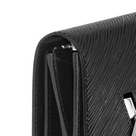 Louis Vuitton Twist Compact Wallet Black - Image 4