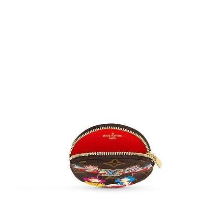 Louis Vuitton Round Coin Purse Rouge Coquelicot Red - Image 5