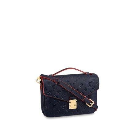 Louis Vuitton Pochette MÉtis Navy Blue/red