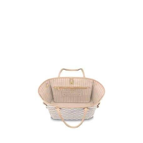 Louis Vuitton Neverfull Mm Bag Beige - Image 5